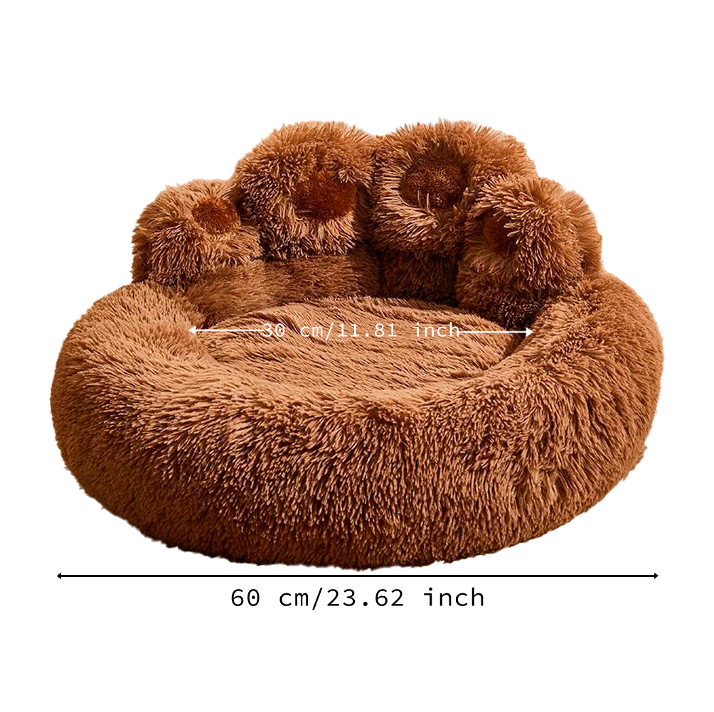 Soft dog bed for anxiety