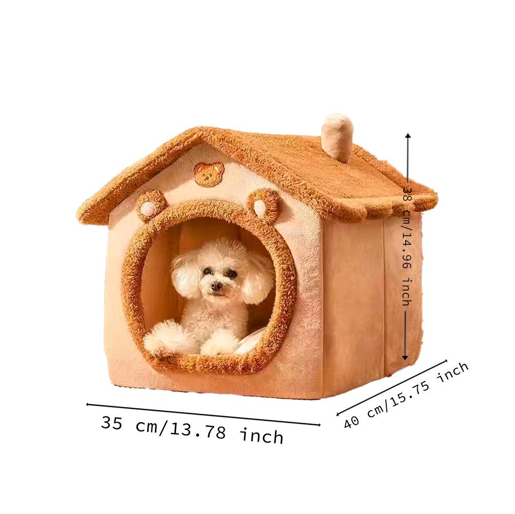 Cozy indoor doghouse for small pets
Soft and stylish doghouse with plush interior
Dog resting in a cozy indoor doghouse
Comfortable and portable doghouse for home use