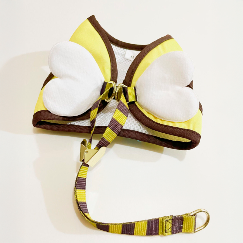 Bee-Themed Dog Harness