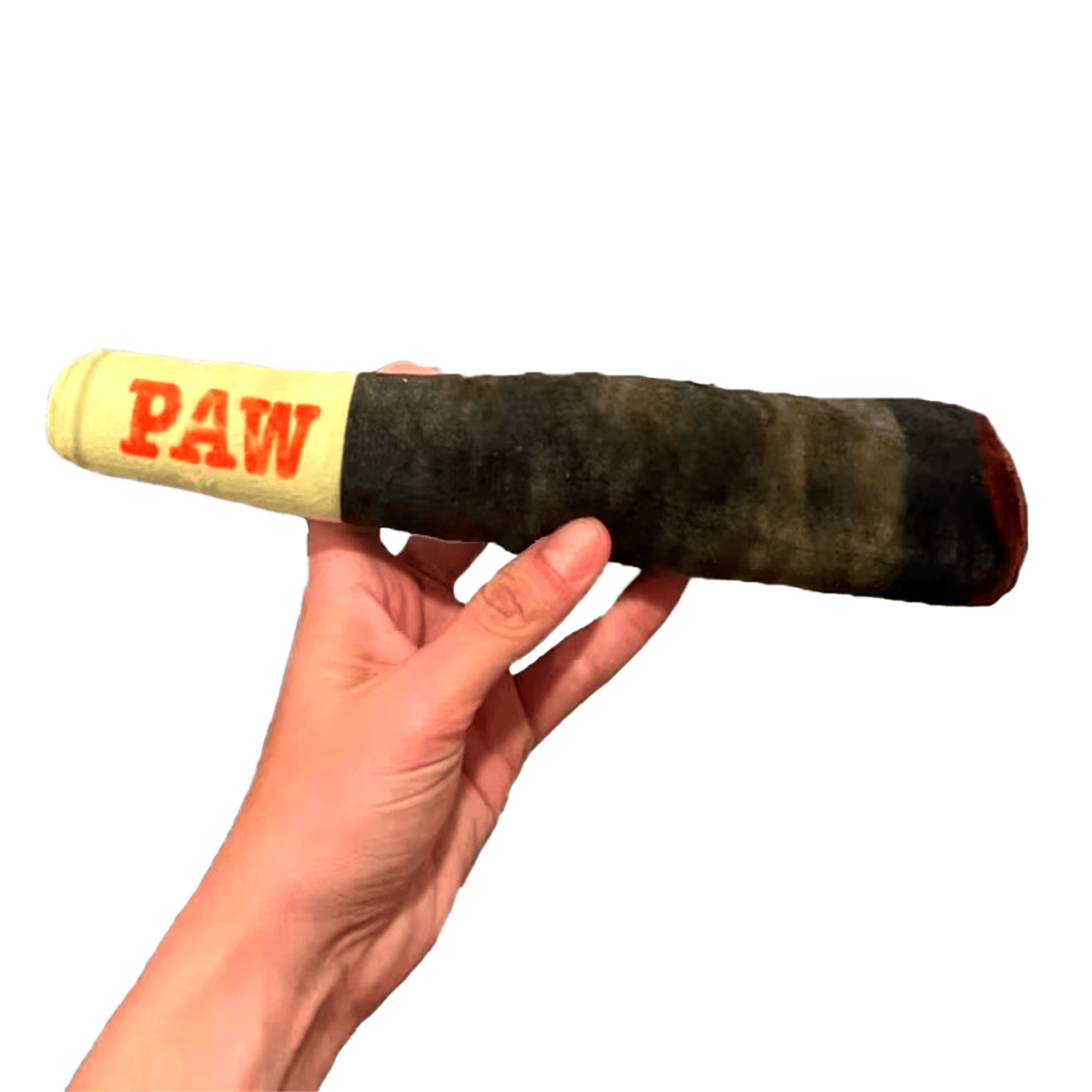 Dog playing with a cigar-shaped chew toy
Durable dog cigar toy for interactive fun
Close-up of a novelty cigar chew toy for pets
Pet enjoying a funny cigar chew toy indoors